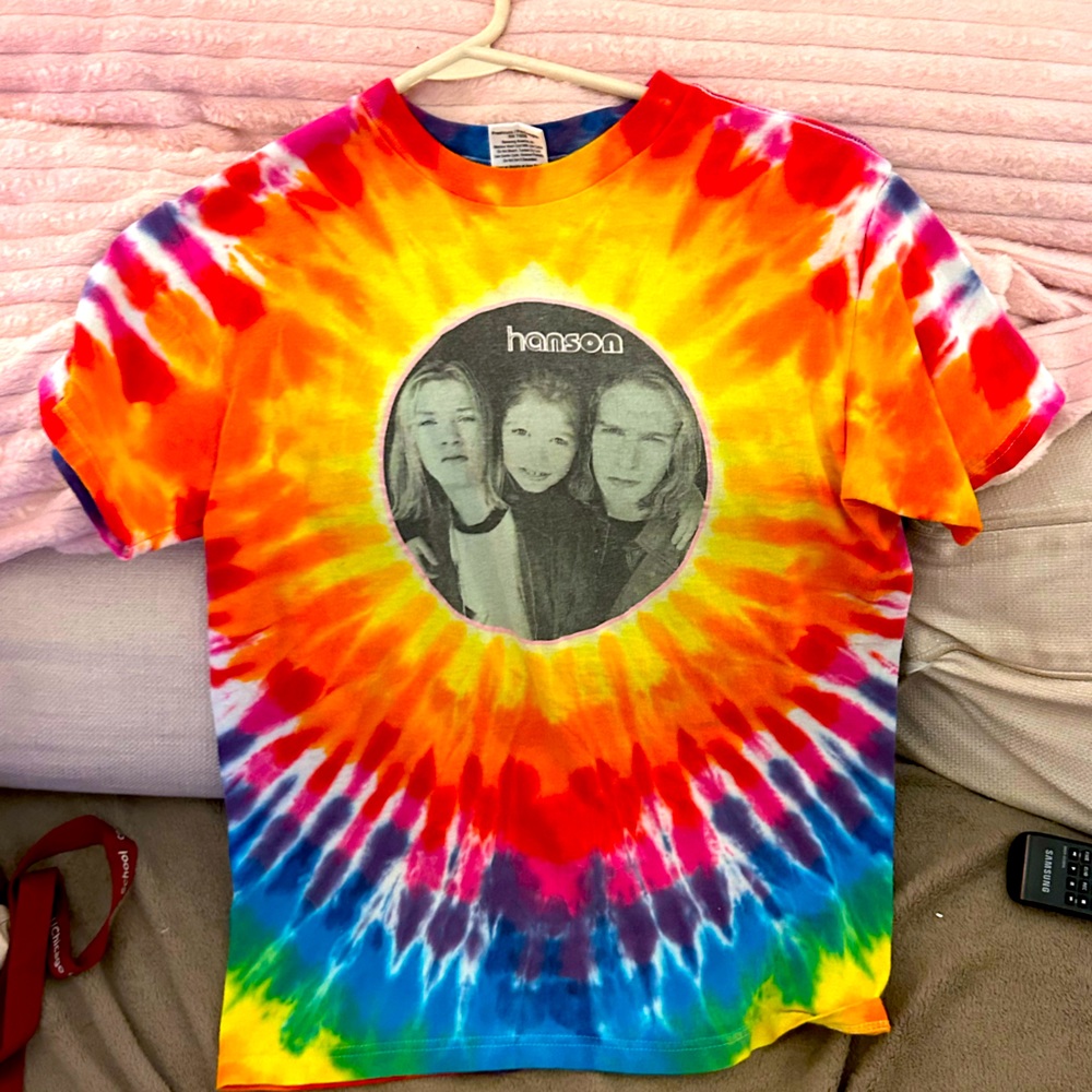 VINTAGE HANSON T SHIRT SOLD IN AUSTIN TX AT VINTAGE SALE. size L in child